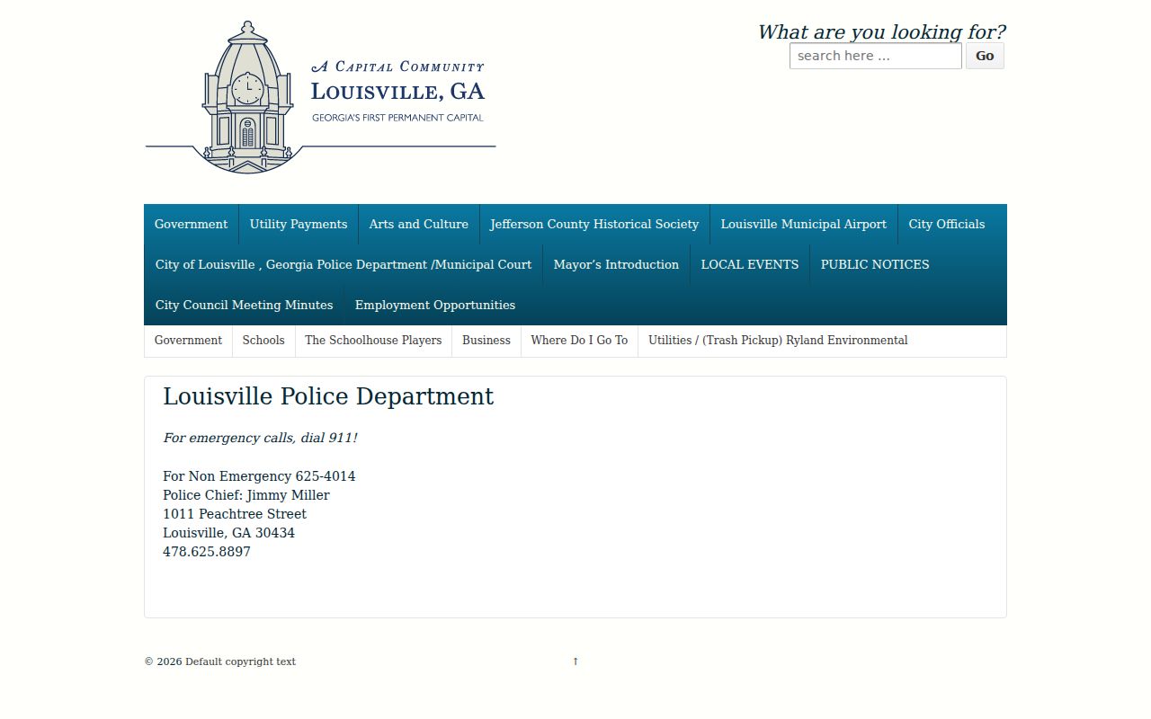 Louisville criminal history Police Department contact page